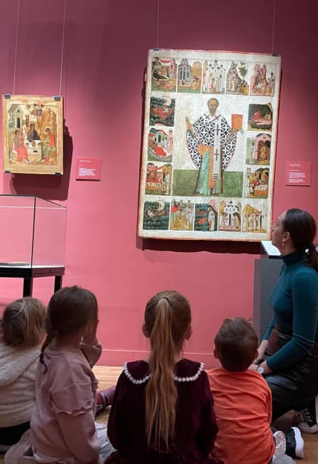 Тематическое занятие в музее для детей 5-7 лет