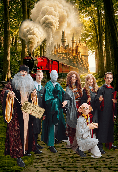 Волшебный поезд - Хогвартс Экспресс