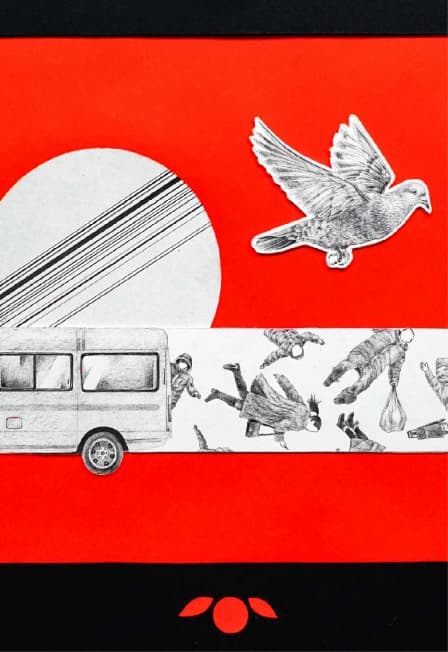 На остановке: Мастер-класс от художника Константина Белоусова