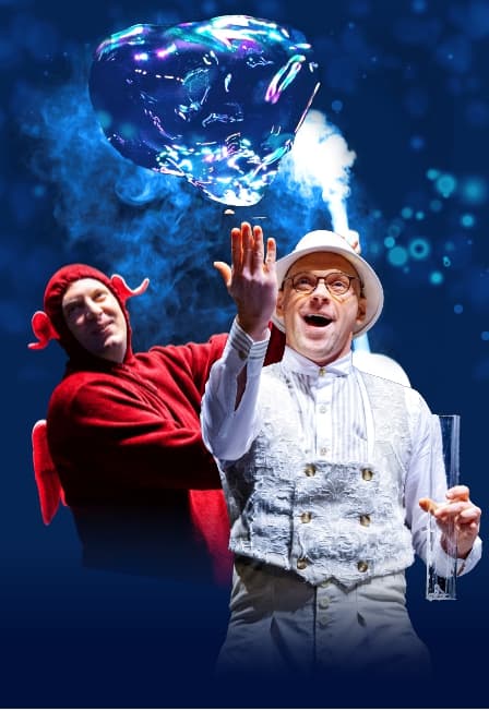 Испанский театр мыльных пузырей Clinc!