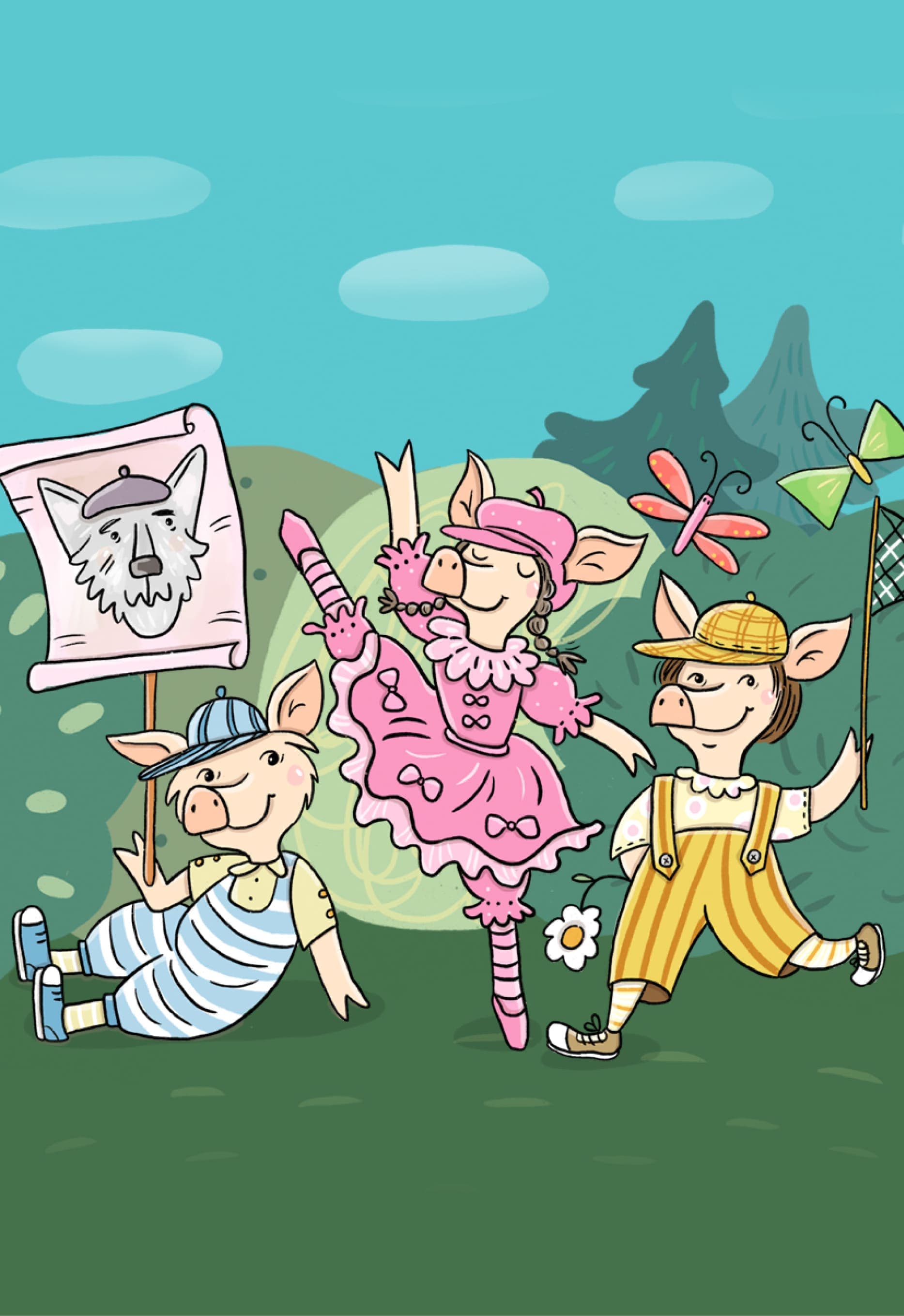 Три поросёнка