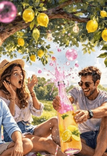 «Лимонад — напиток любви»