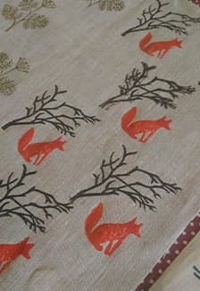 Набойка по ткани. Мастер класс