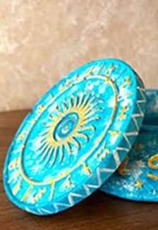 Знаки зодиака: Музейное занятие по росписи шкатулки