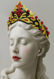 Создание аксессуара по мотивам хохломской росписи. Мастер-класс