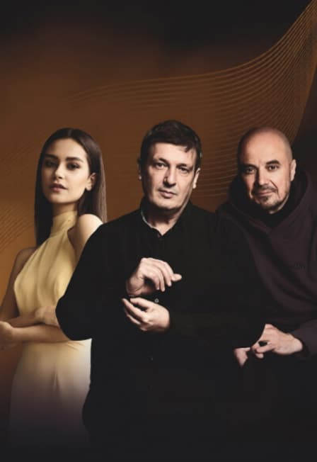 Ноты и рифмы времени. Борис Березовский (фортепиано), Валерия Абрамова (скрипка), Влад Маленко (поэт)