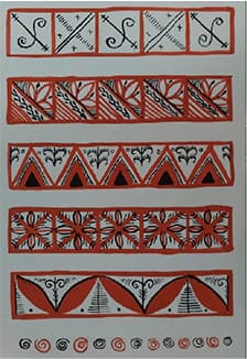 Техника мезенской росписи. Программа