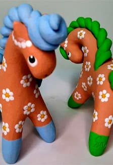 Акбулакская игрушка. Мастер-класс по лепке из глины