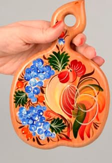 Азбука городецкой росписи. Мастер-класс