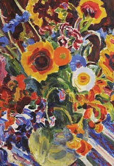 Натюрморт с цветами: Копийная практика Разумовская Ю.В. Музейное занятие