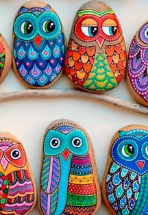 Мастер-класс по росписи на камнях