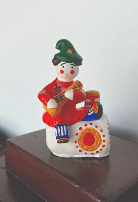 Емеля на печи: Мастер-класс по росписи гипсовой фигурки