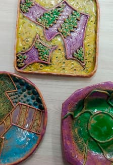 Керамическая мозаика культур