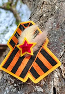 Георгиевская брошь «Значок Победы». Музейное занятие