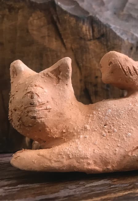 Кот Мурлыка: Музейное занятие по лепке