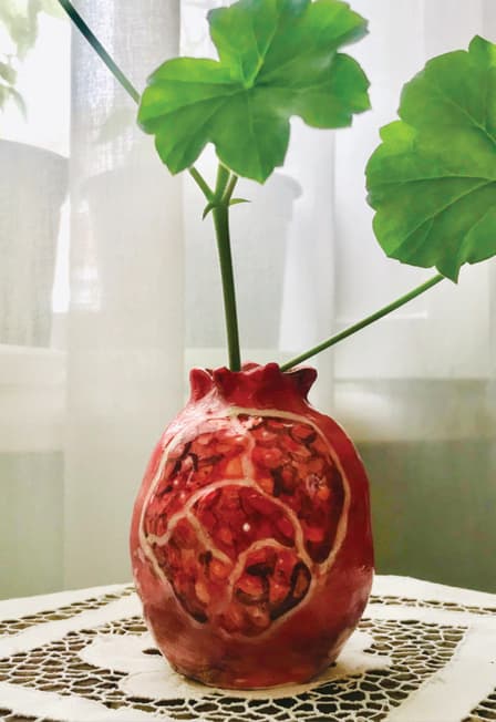 Музейное занятие по лепке. Гранат