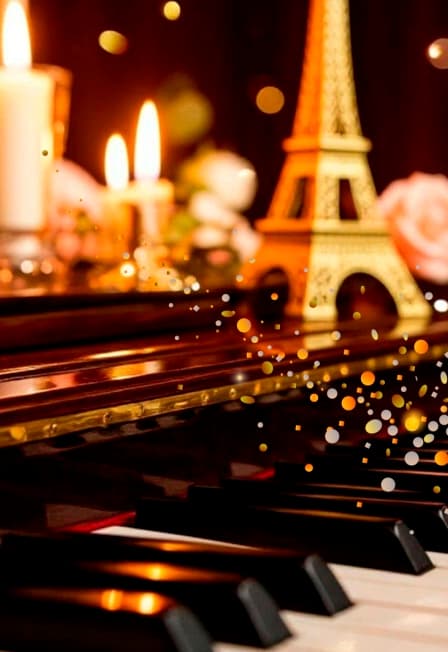 Под небом Парижа. Вечер при свечах