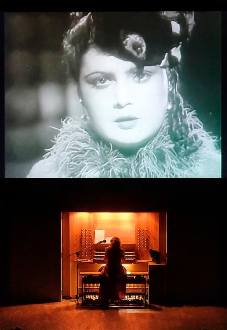 Импровизация под немое кино. Вечер при свечах