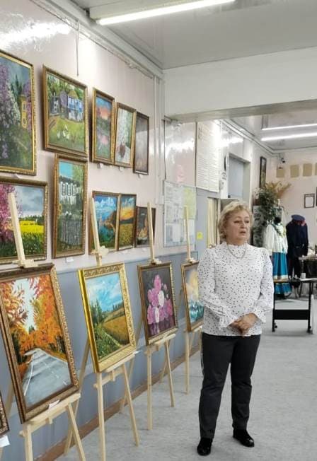 Музыка души художника: Выставка картин