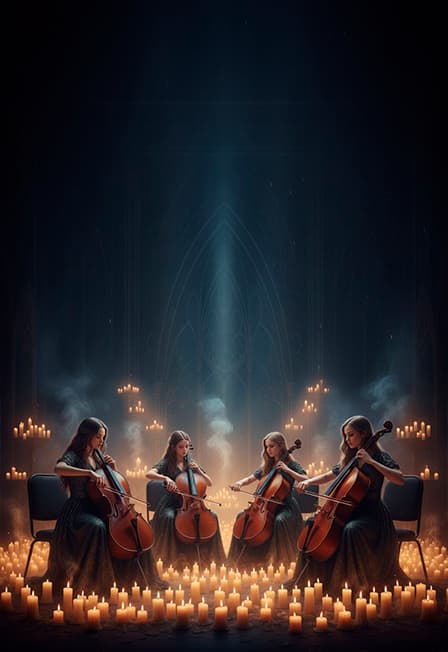 МАГИЯ СВЕЧЕЙ. "Рок-хиты на виолончелях"