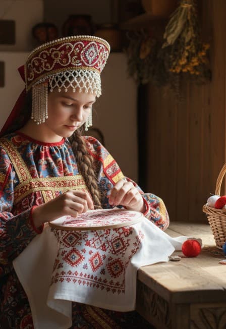 Тайны русского фартука. Познавательная программа