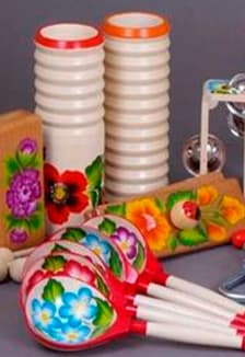 В мире ритма: игра на шумовых народных инструментах. Мастер-класс