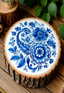 Гжельская роспись. Мастер-класс