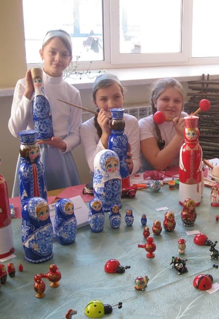 Матрешка – русская душа. Занятие
