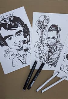 Шаржированный портрет. Мастер-класс