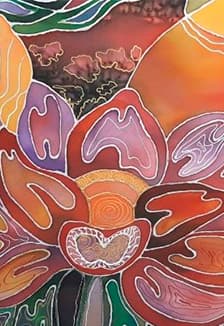 Мастер-класс ручной росписи по ткани с Натальей Морозовой