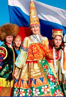 Этническая игровая мозаика: Вместе мы – большая сила, вместе мы – страна Россия