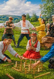 Мир традиционных игр народов России. Интерактивный лекторий