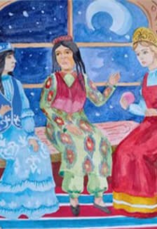 Три девицы под окном. Мастер-класс