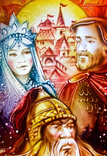 Музыкальная сказка "Руслан и Людмила" с песочной анимацией