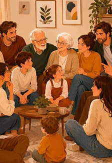 Про семью. Квиз о семейных родственных связях
