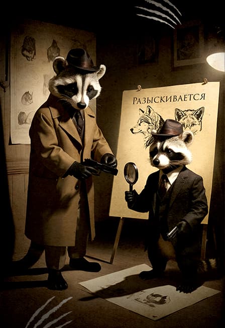 Лапы, когти, два хвоста