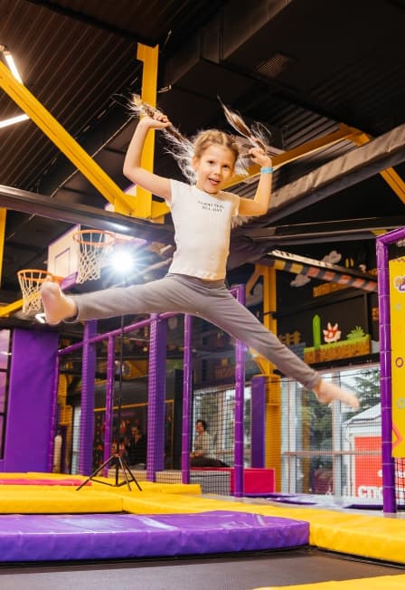 Батутная арена с активити-площадками