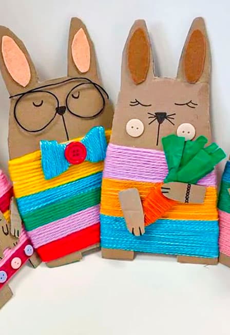 Милые зайцы. Мастер-класс