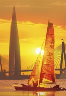 Большое петербургское кольцо – речная прогулка пo Граду на Неве с авторской экскурсией и живой музыкой в тёплом салоне теплохода