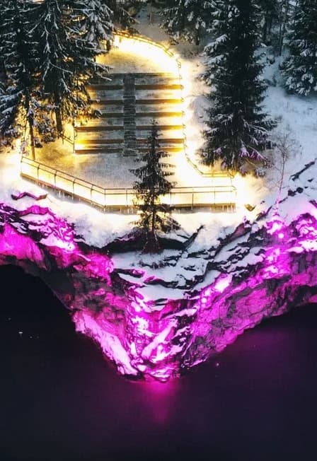 Рускеала — мраморное царство