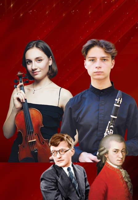 "Молодые исполнители России". Кларнет и скрипка