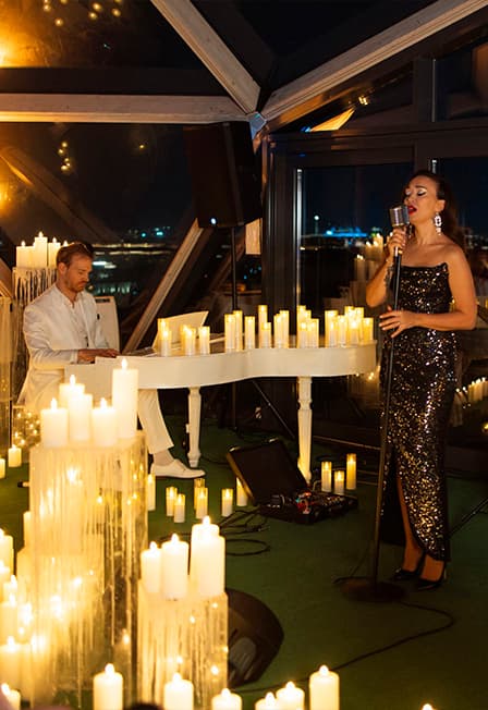 МАГИЯ СВЕЧЕЙ. «SADE. Джаз на крыше»