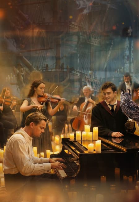 Музыка КИНОшедевров в сиянии тысячи свечей