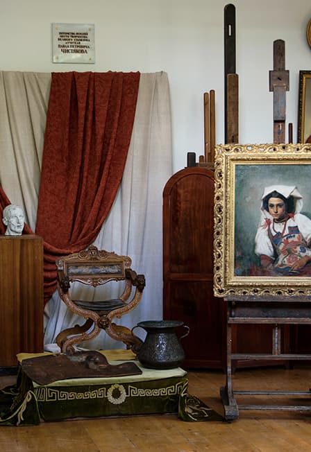 Входной билет в дом-музей П.П. Чистякова