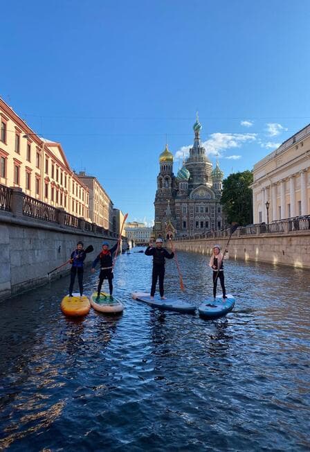 Экскурсия на сапбордах