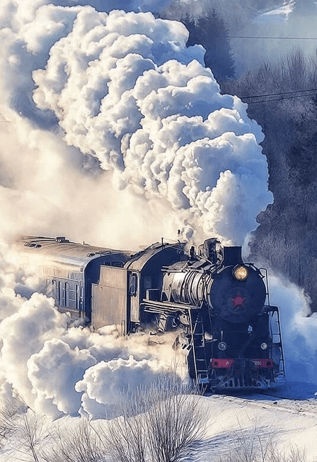 В Карелию на ретропоезде: водопады и Рускеала