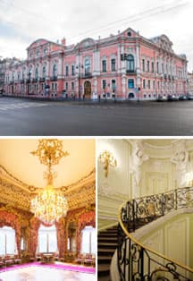 Экскурсия по парадным залам Дворца Белосельских-Белозерских