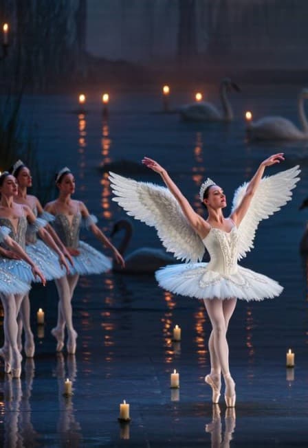 «ЛЕБЕДИНОЕ ОЗЕРО». БАЛЕТ ПРИ СВЕЧАХ