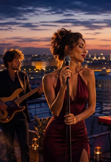 ДЖАЗ НА КРЫШЕ. ЭЛЛА ФИЦДЖЕРАЛЬД