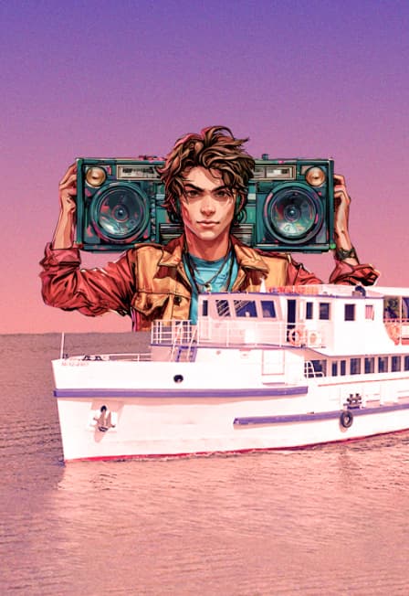 Музыкальное лото на теплоходе